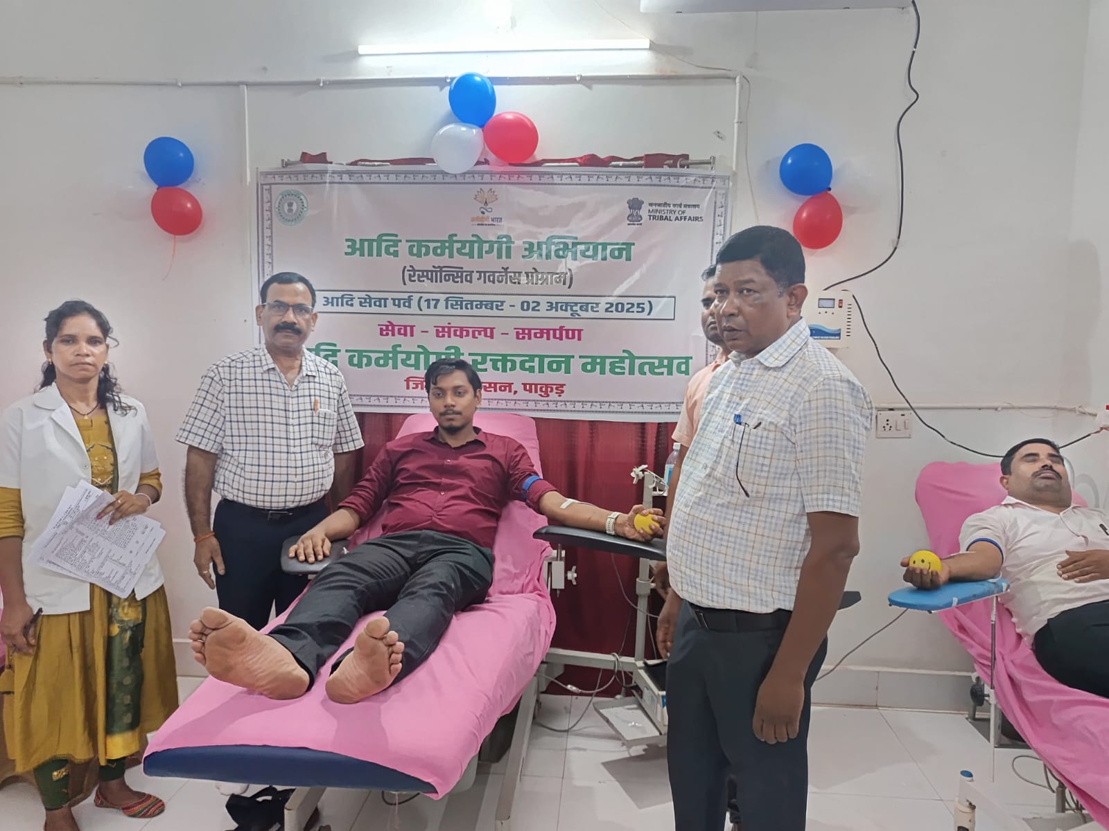 MONTHLY BLOOD DONATION 