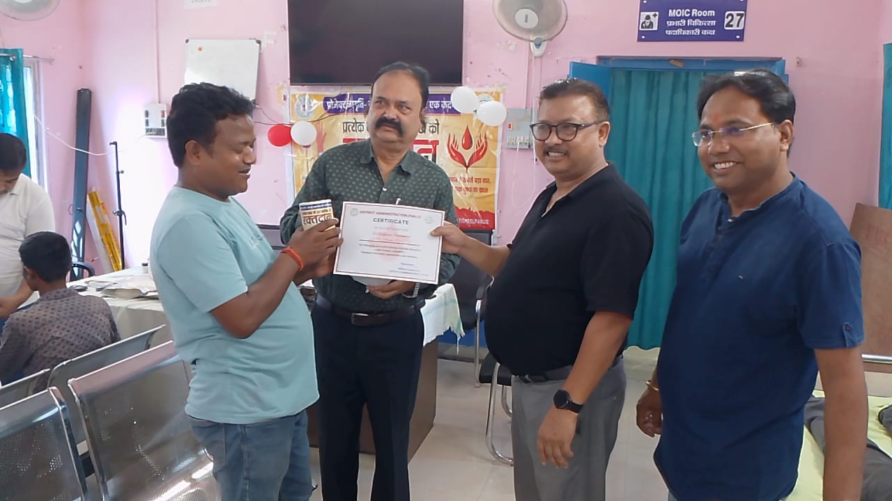 MONTHLY BLOOD DONATION 