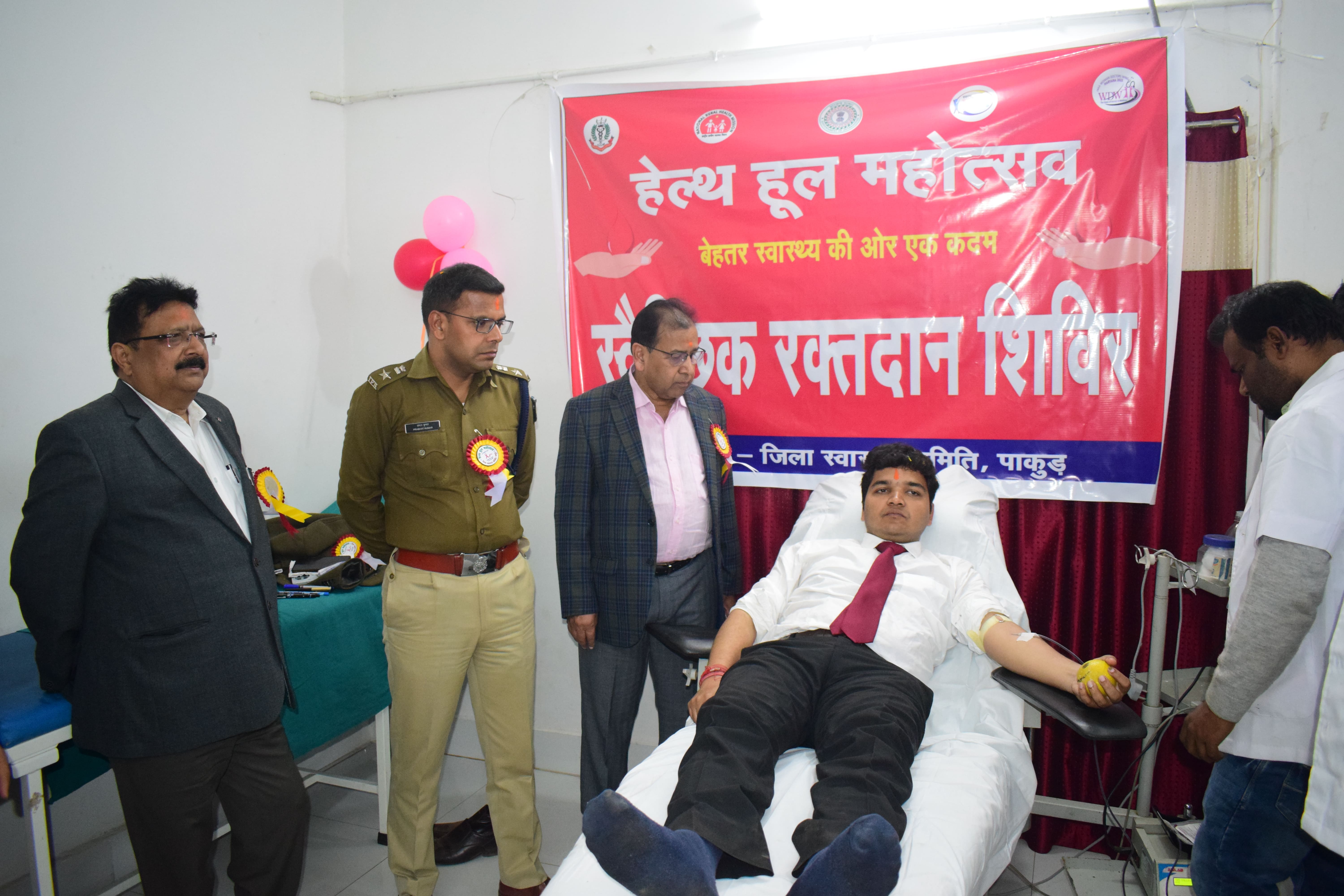 MONTHLY BLOOD DONATION 
